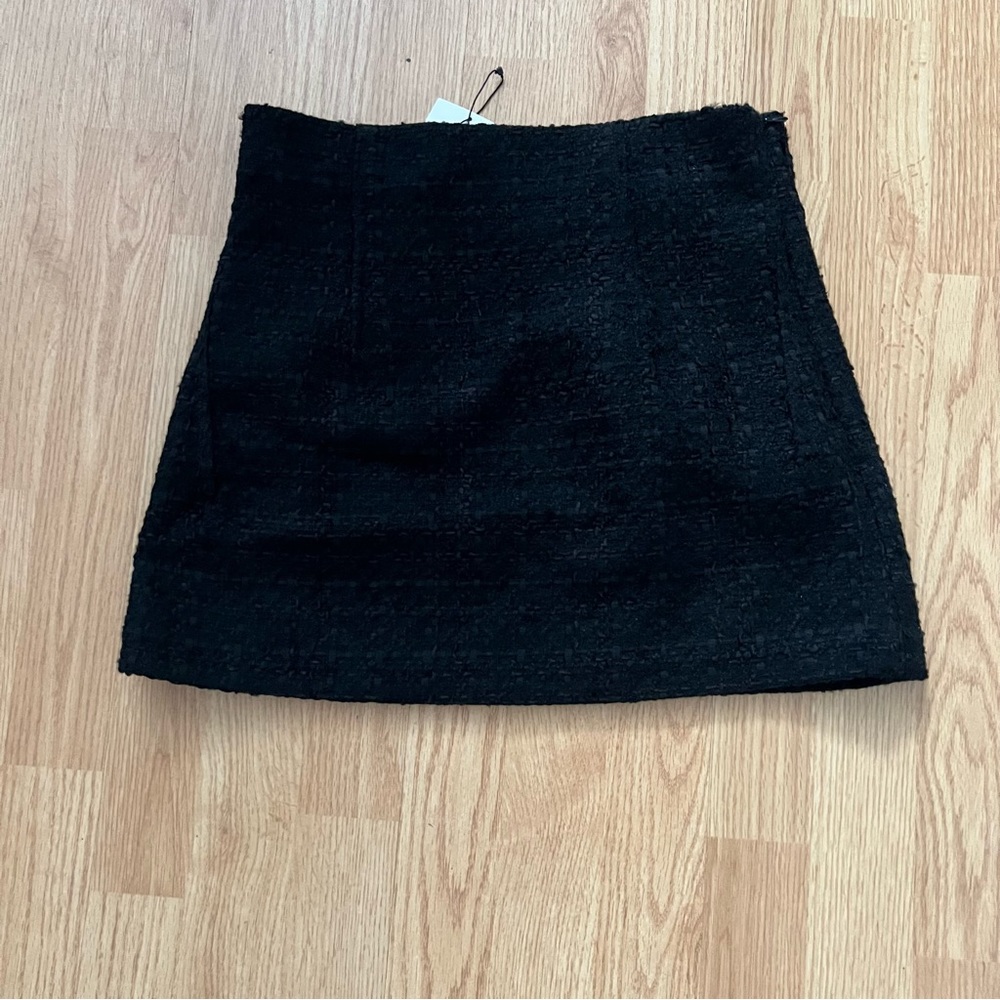 Zara Textured Mini Skirt